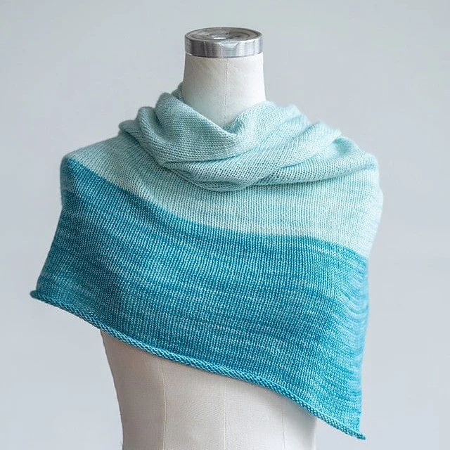 Two-Toned Shawl Pattern